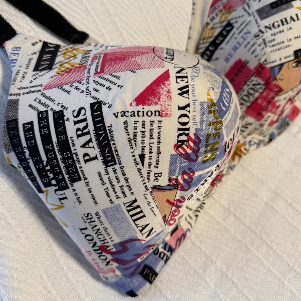 Torrid Dream Wireless Bra lightly lined lingerie top back smoothing Sculptin 40G